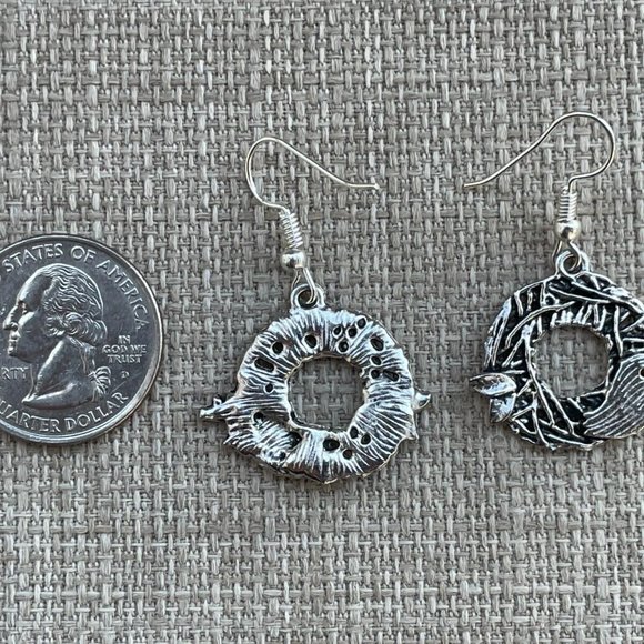 Women Earrings Silver Tone Fashion Jewelry Bird Earrings - Picture 7 of 11